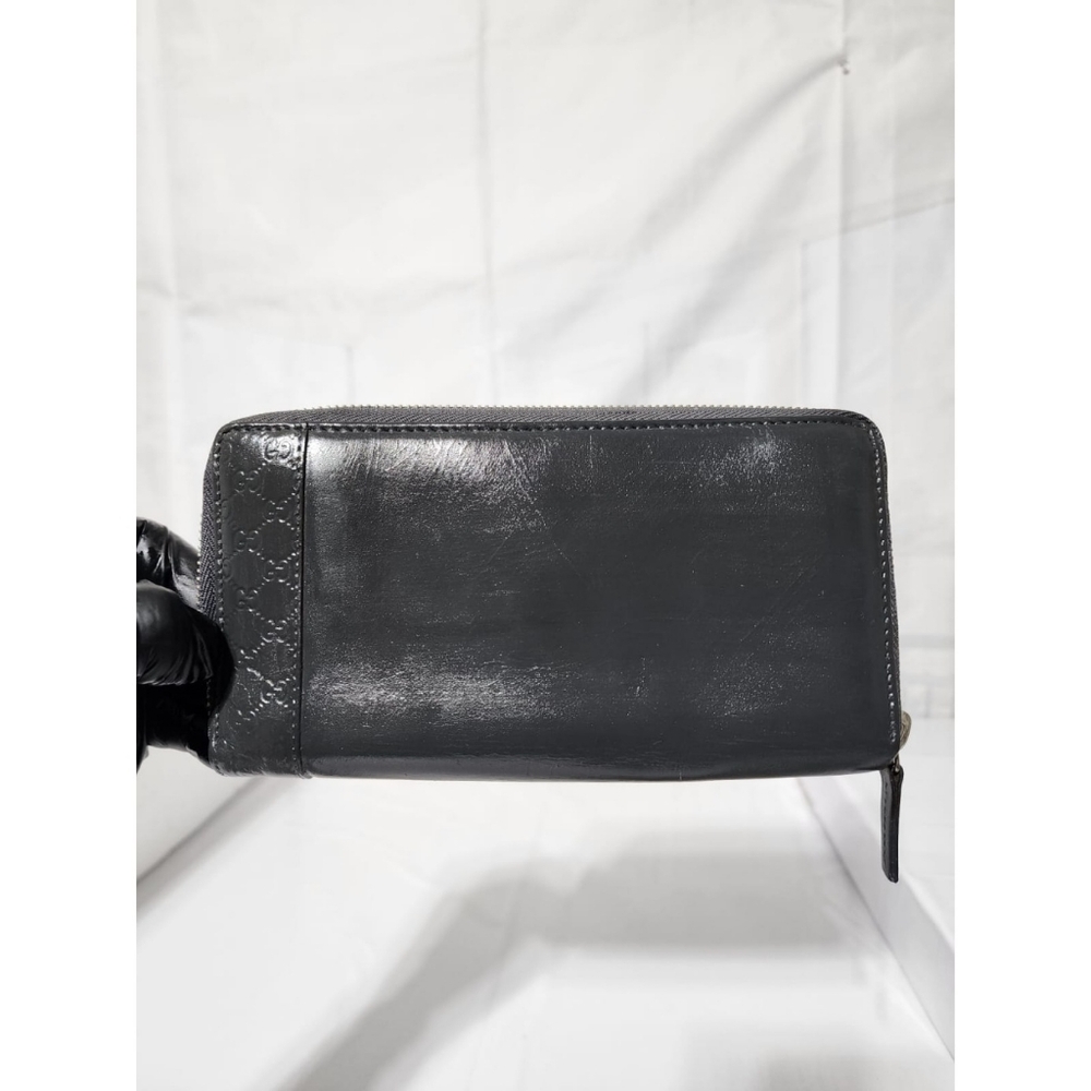 Gucci GG Signature Leather Continental Wallet Grey - Picture 5 of 12